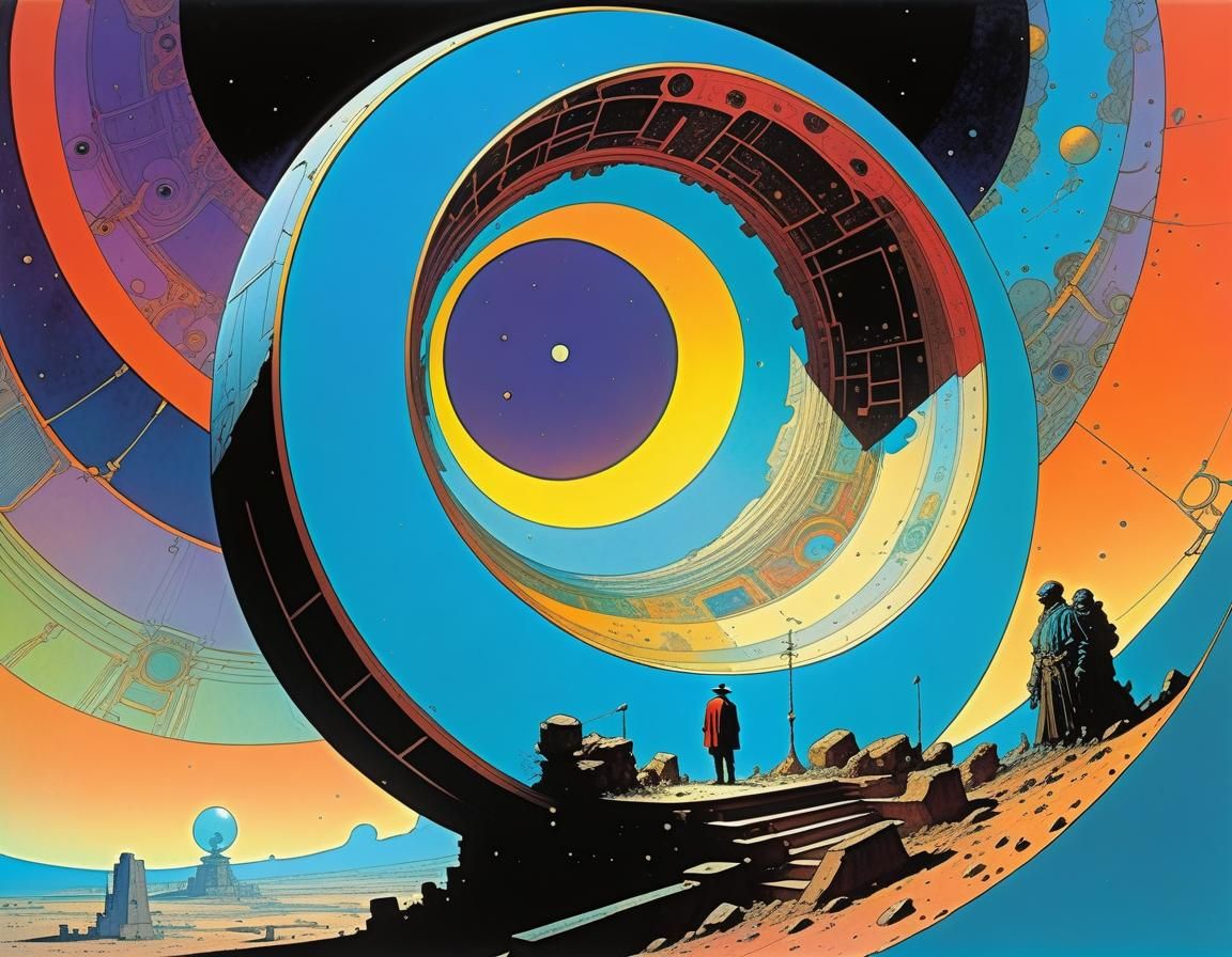 Psychedelic Art: Hyperdetailed Surrealist Illustration