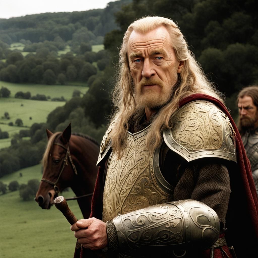 Theoden Character Illustration