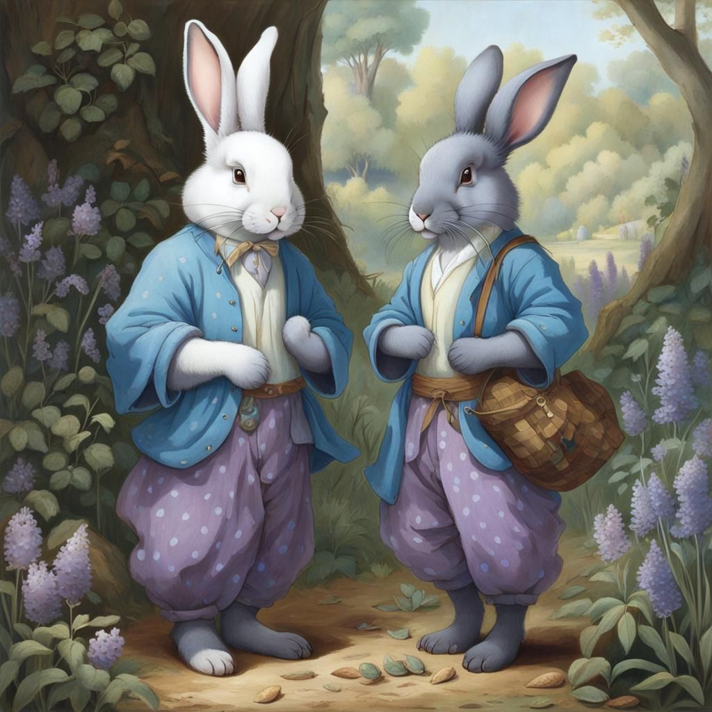 Rabbit Brothers: A Study in Contrasts