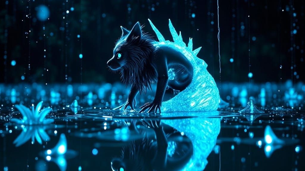 Bioluminescent Night Life