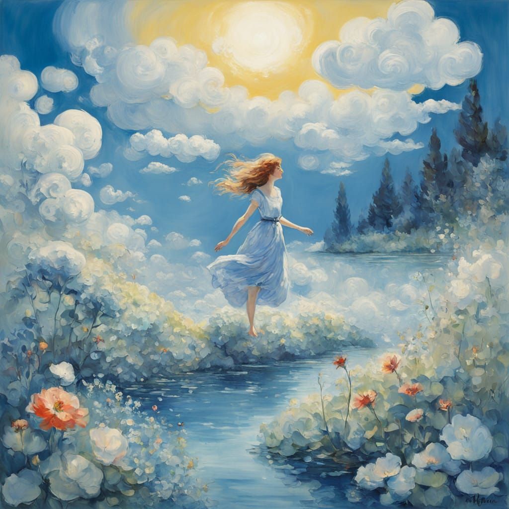 Impressionist Summer Serenity