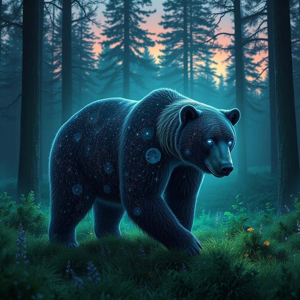 Celestial Bear Embarks in Twilight Forest