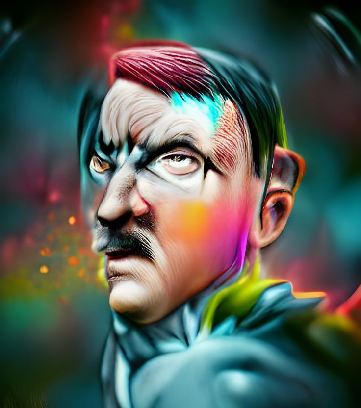 Adolf Hitler as Marvel Comic Character