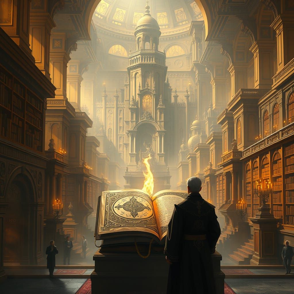 Majestic Library City of Thalmare: Ancient Wisdom and Mystiq...