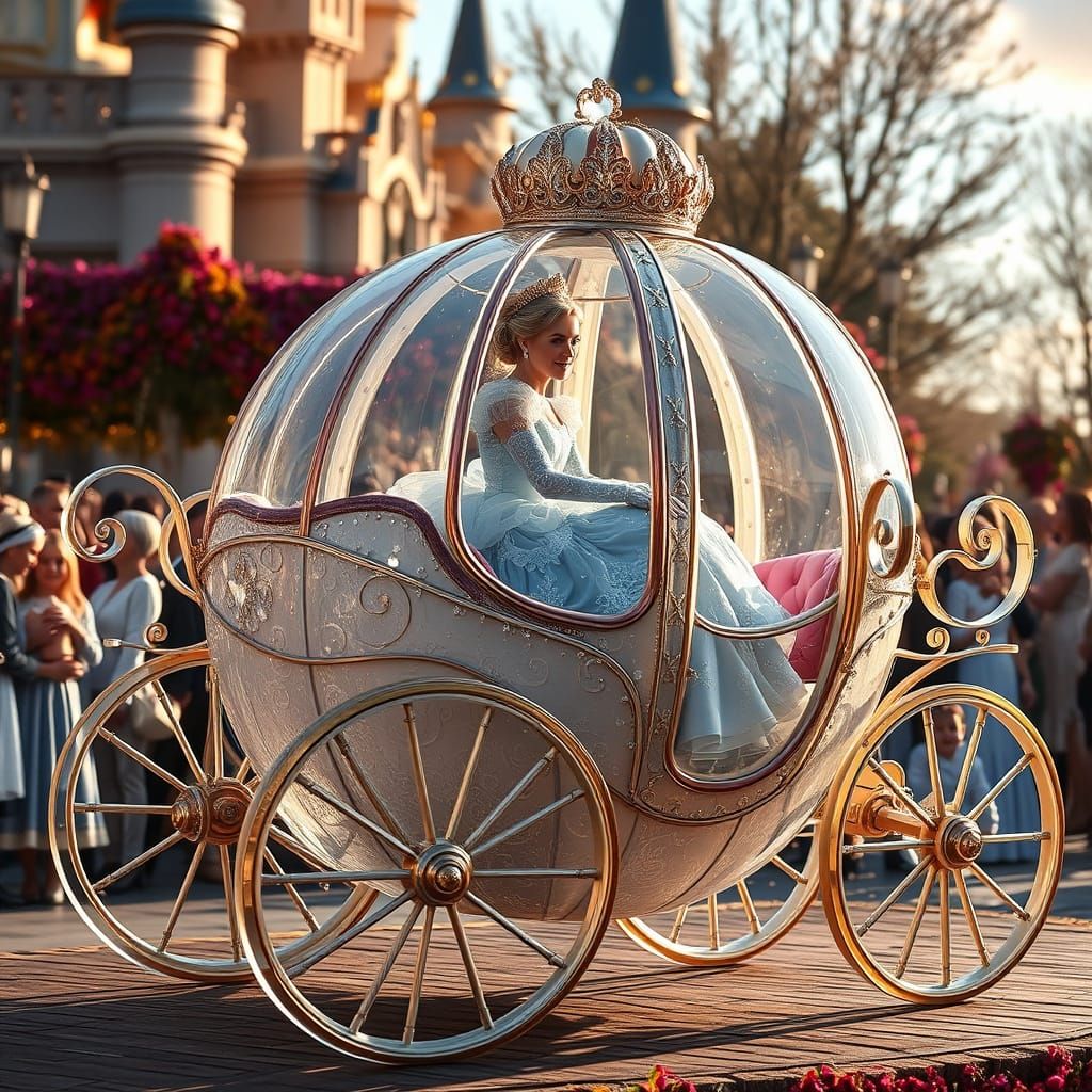 Cinderella's Crystal Pumpkin Carriage Adventure