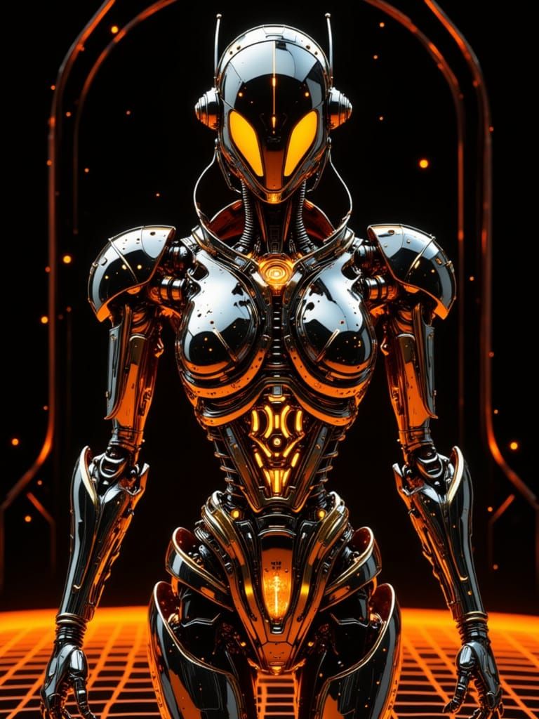 1985 Sculptural Robot of Synthetic Authority