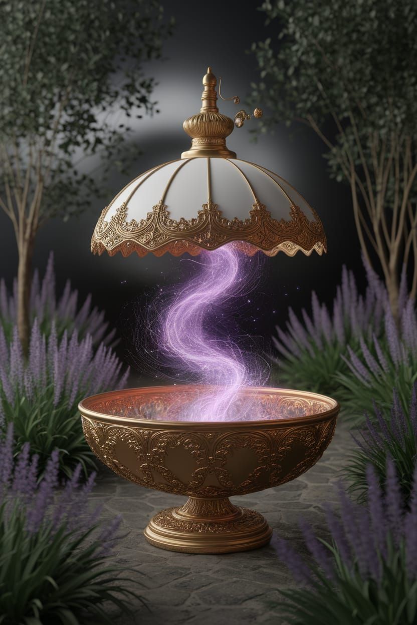 Geomagnetic Storm in a Bowl Draped