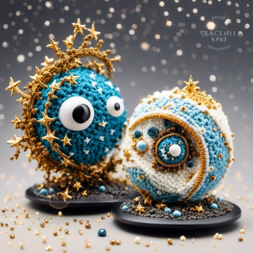 Celestial Yin Yang in Sci-Fi Miniature Space