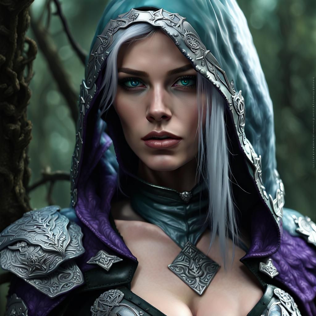 Changeling Rogue with Psychic Daggers