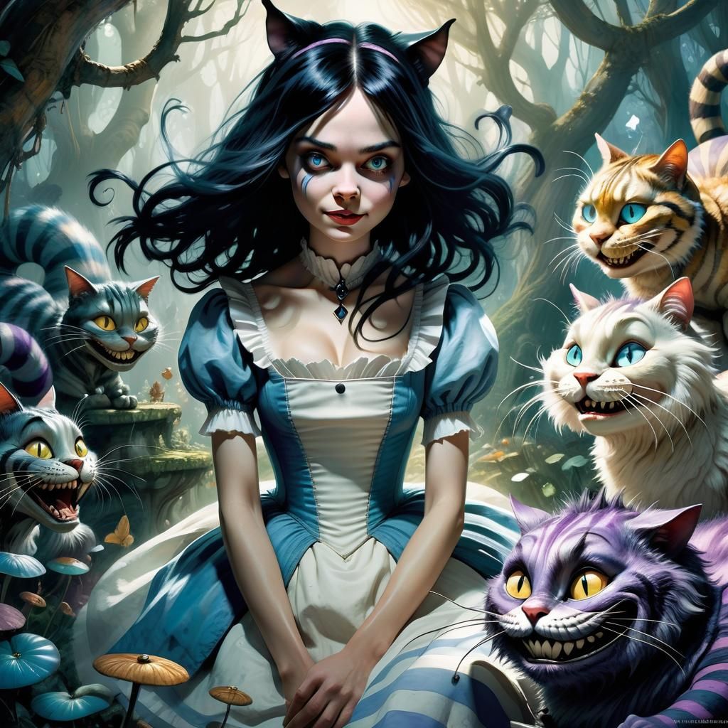 Alice in Wonderland: DreamWorks Animation Watercolor