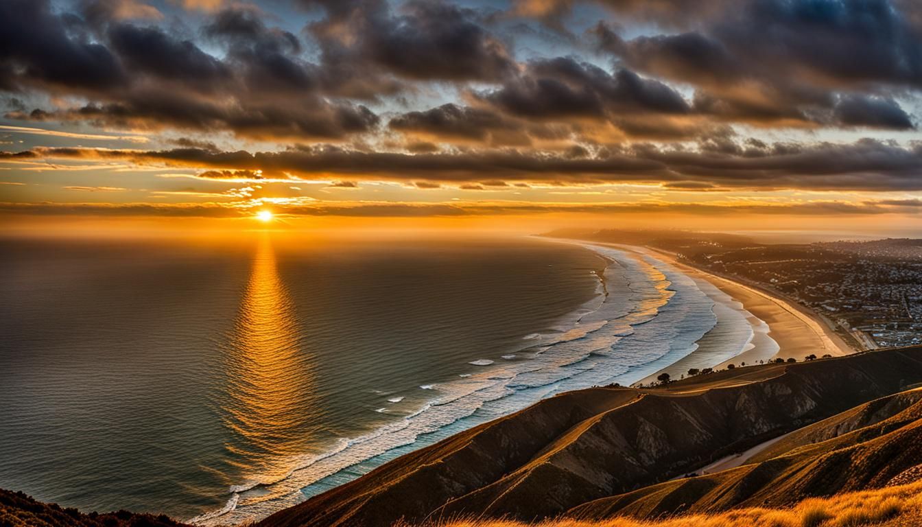 Point Loma Sunset: Autumnal Vista of Loss and Longing