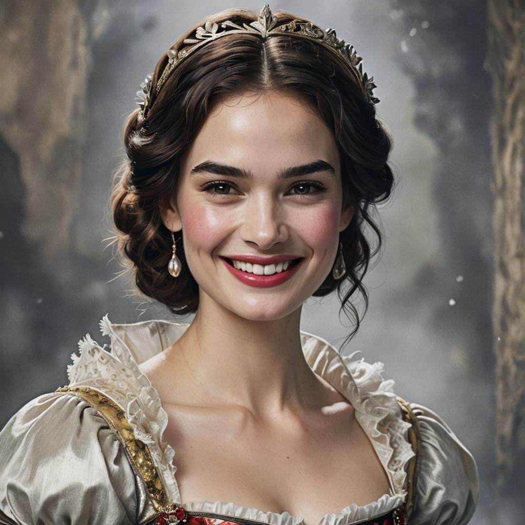 Snow White Smiling Portrait