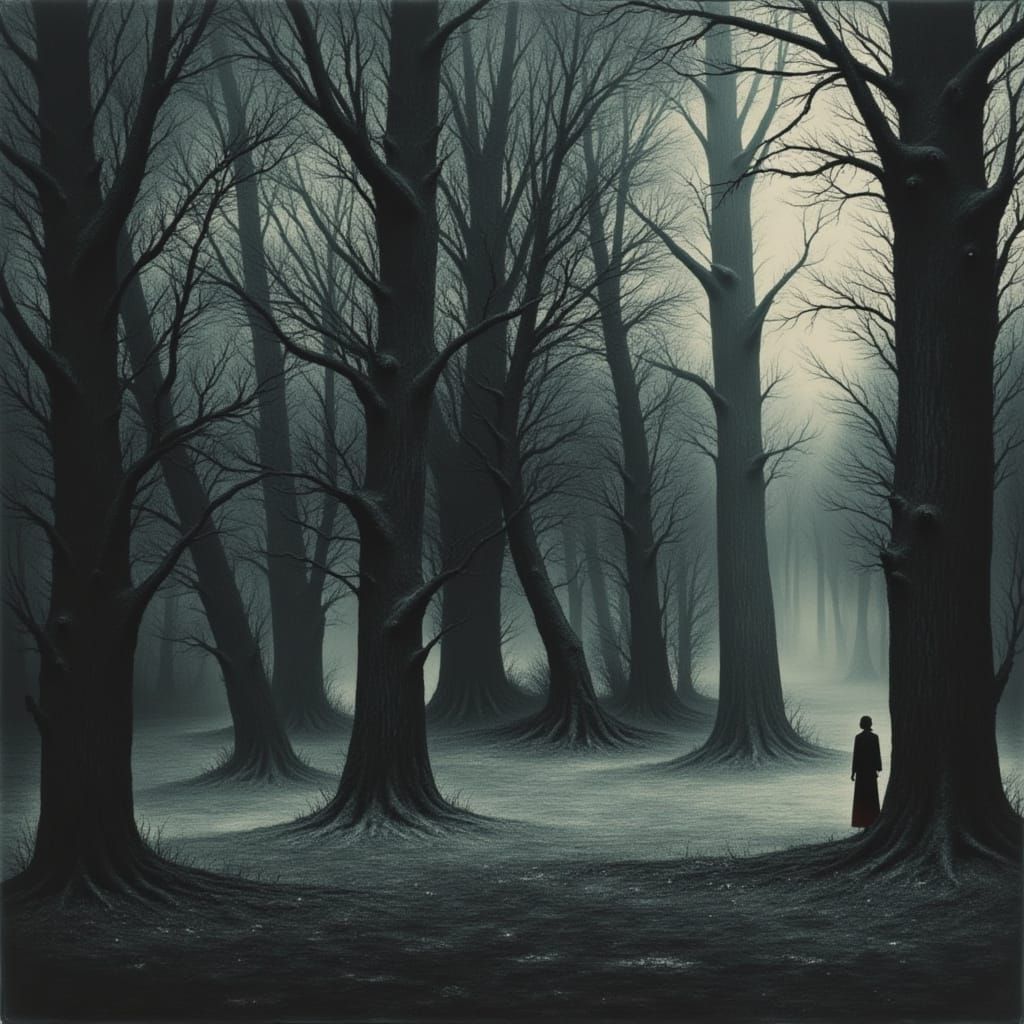 Ethereal Portraits of Lonely Souls in a Dreamlike State