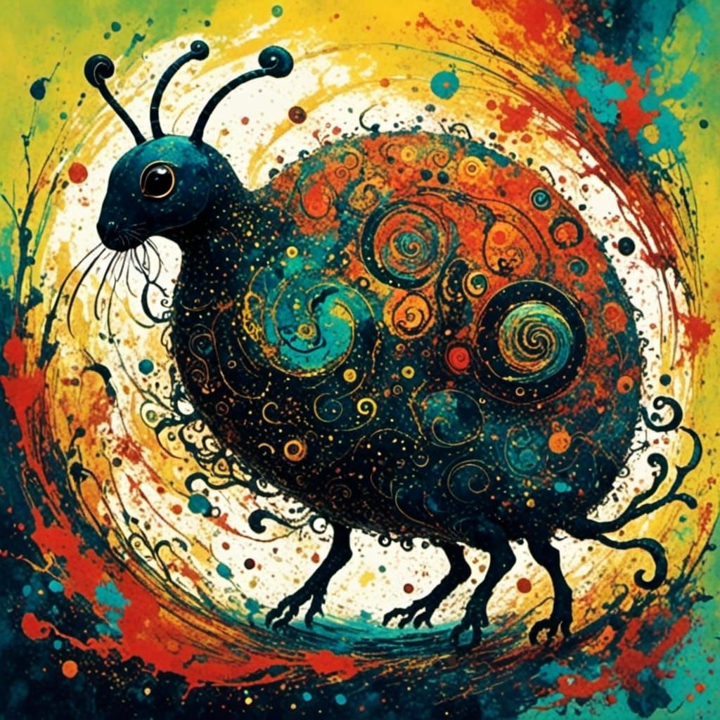 AI Generated Image Featuring Cicada Song