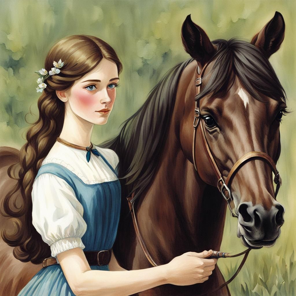 Little Women: Portraits of Meg, Jo, and Beth