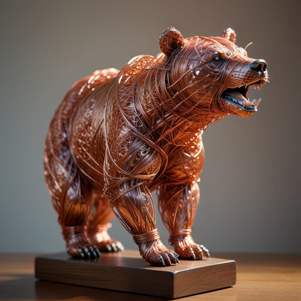 A Bear Sculpture