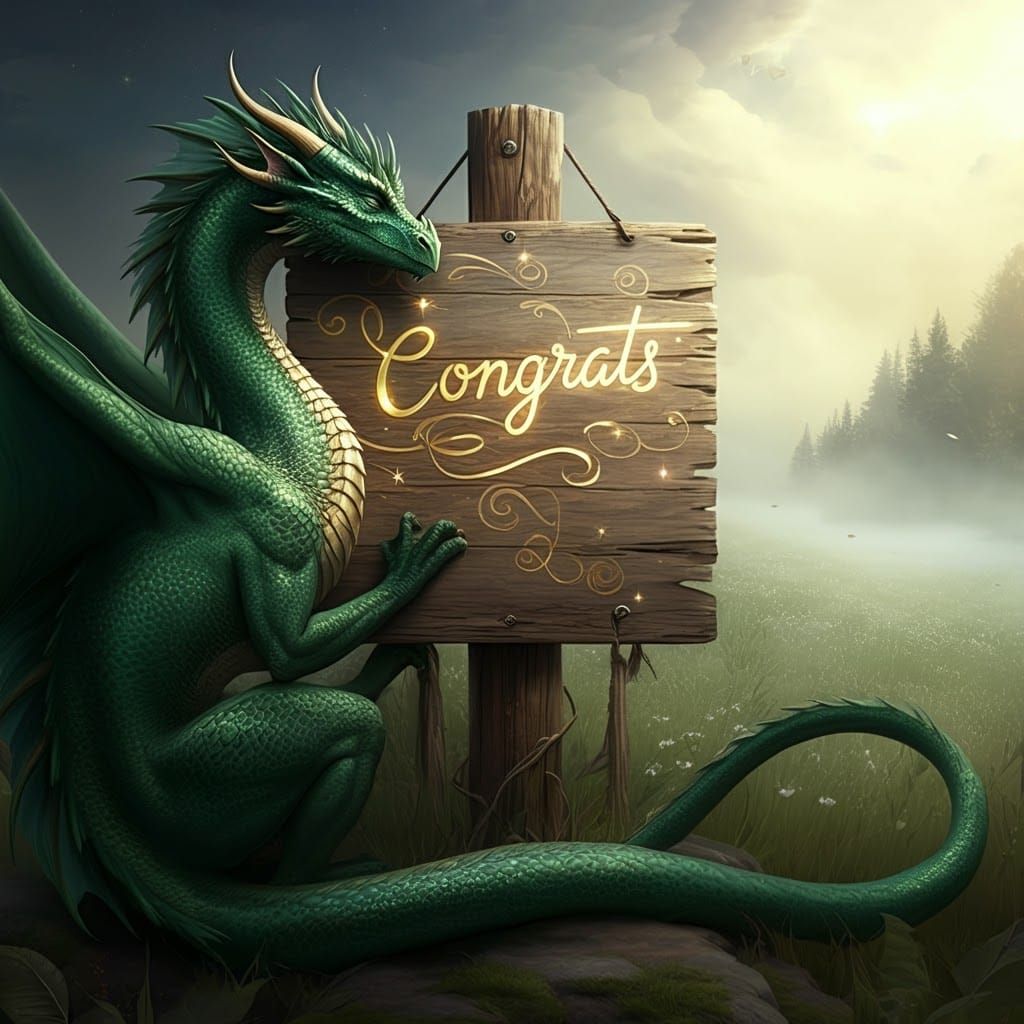 Congratulations Dragon