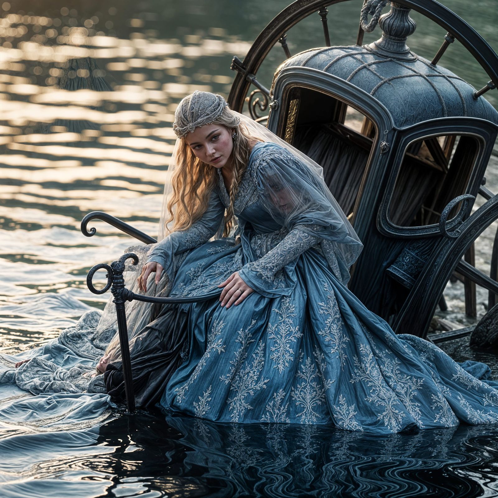 Tsarina Eudoxia's River Plunge: Pre-Petrine Fashion