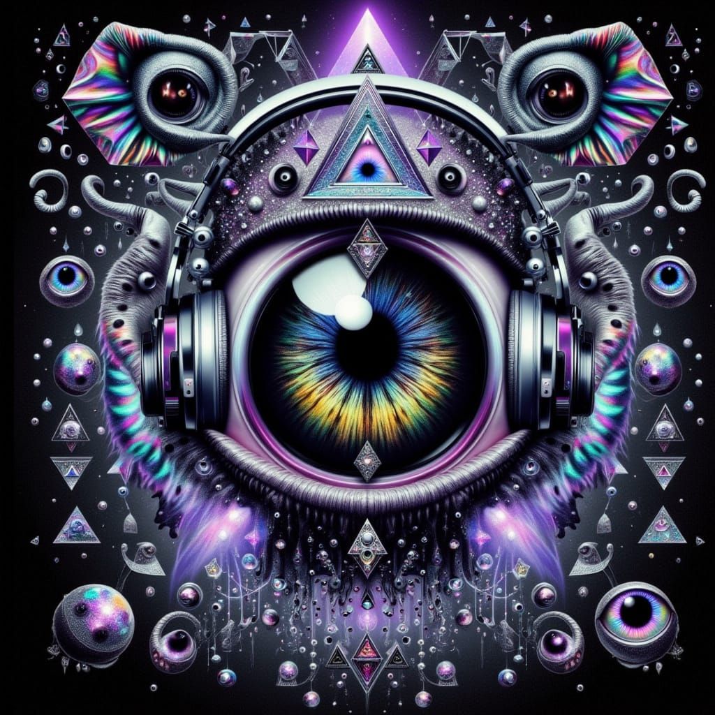 A Thousand Eyes Surreal Vision