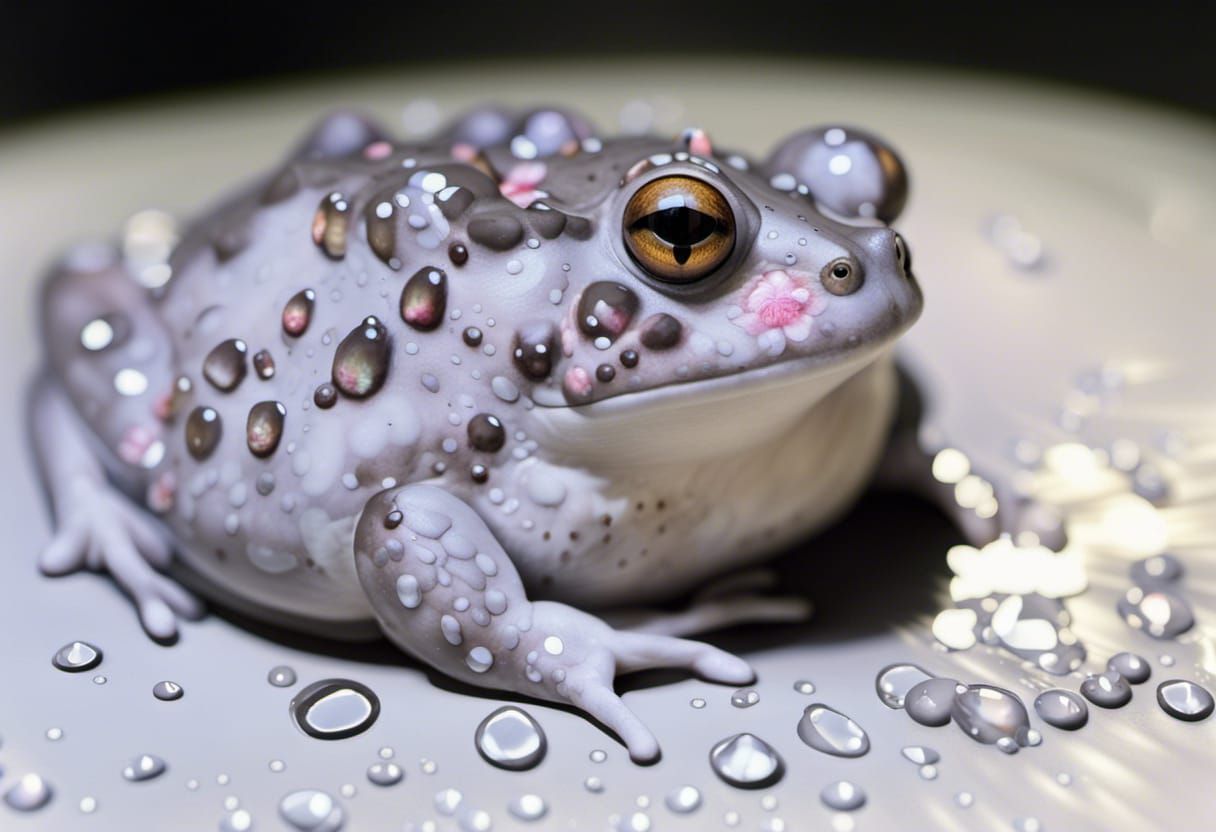 Floral Bushveld Rain Frog