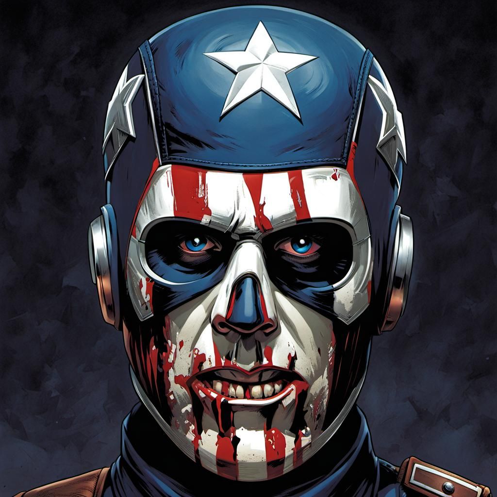 Captain America: Dark Serial Killer Reimagining