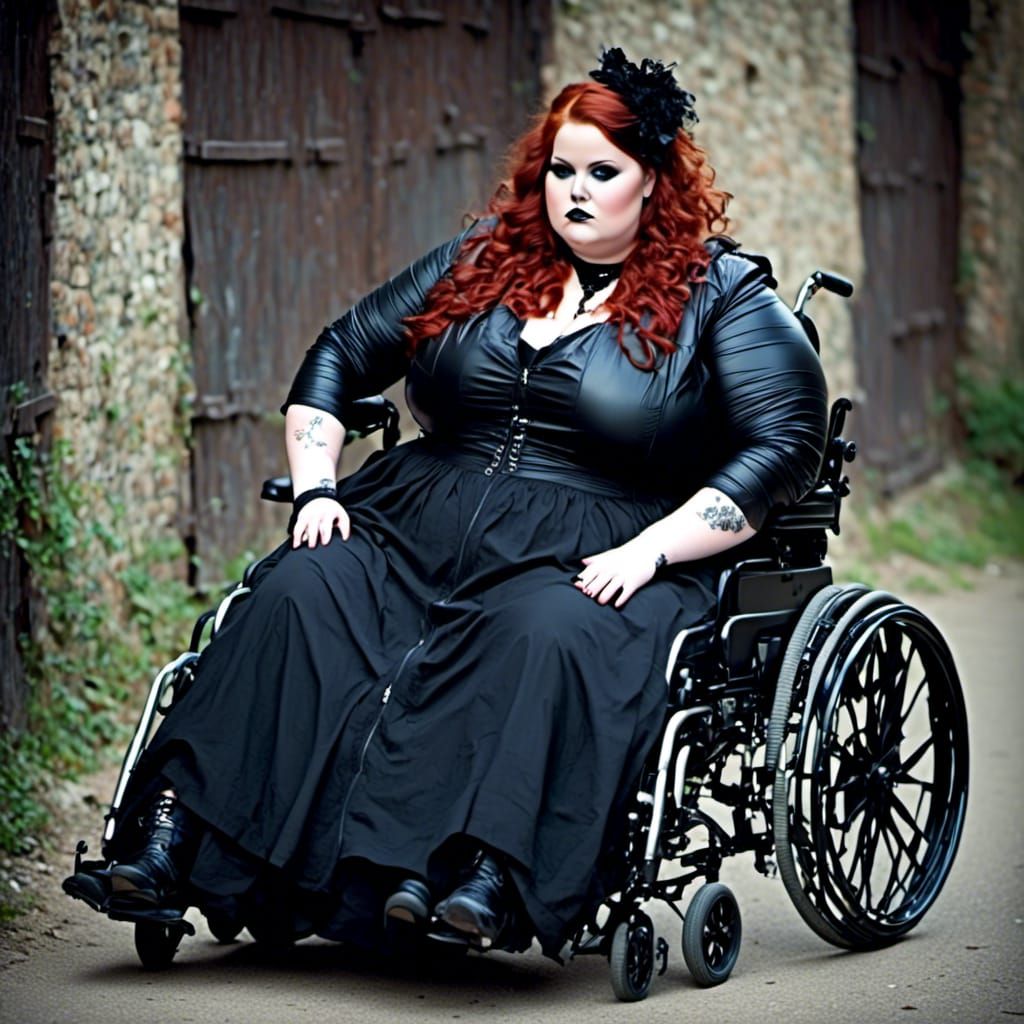 Curvy Figure AI Generated Illustration