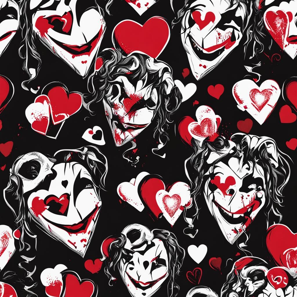 Mysterious Clown Heart