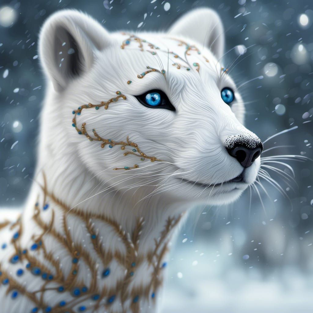 Arctic Ermine Queen