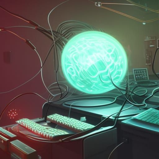 Brains in Orbs: Steampunk Concept Art