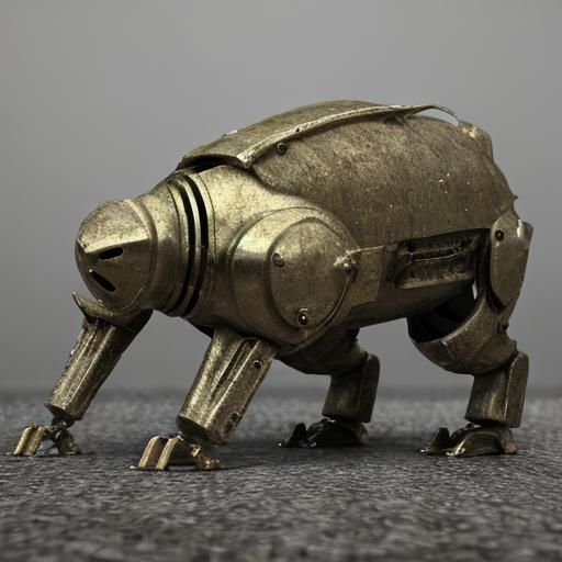 Surrealistic Rube Goldberg Machine in Bronze and Steel