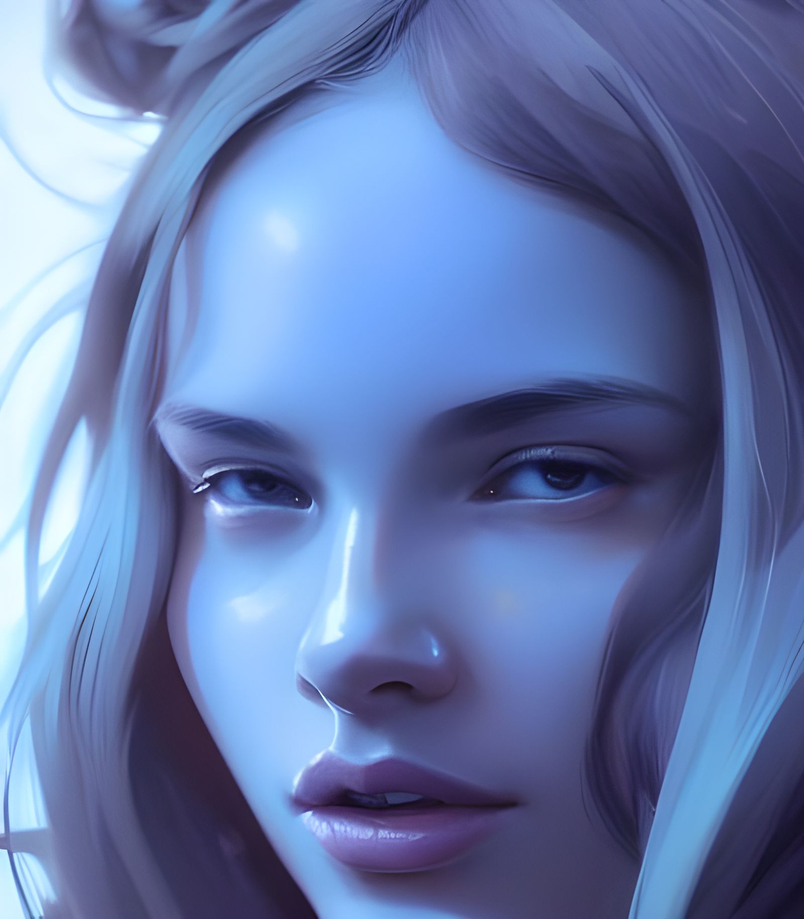 Hyperdetailed Portrait with Dynamic Lighting