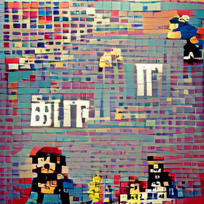 Simple 8-bit Pixel Art Design