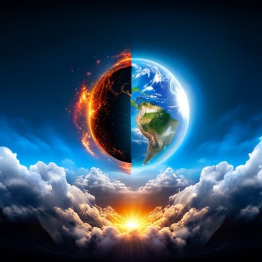 Worlds Collide: A Surreal Underworld and Paradise