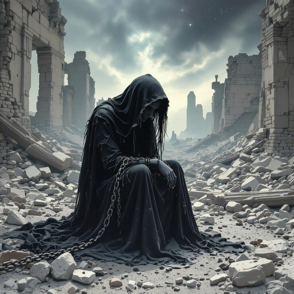 Ruined World, Universe Reflection and Rebuilding Spirit