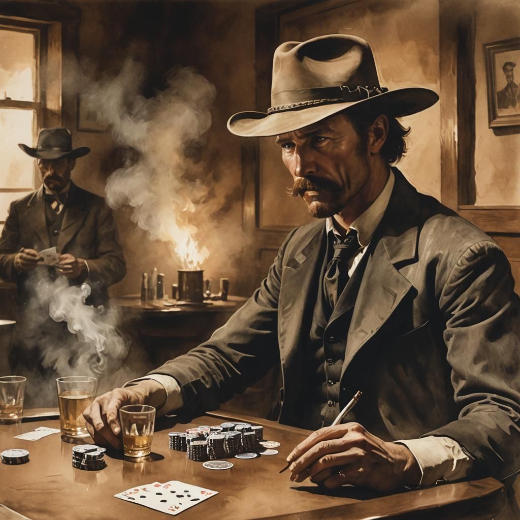 Wyatt Earp "aces and eights"