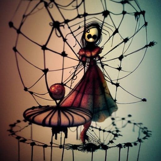 Steampunk Princess with Sugar Skull Tiara