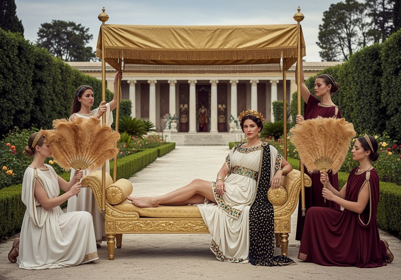 Empress Messalina Lounging in Her Imperial Palace