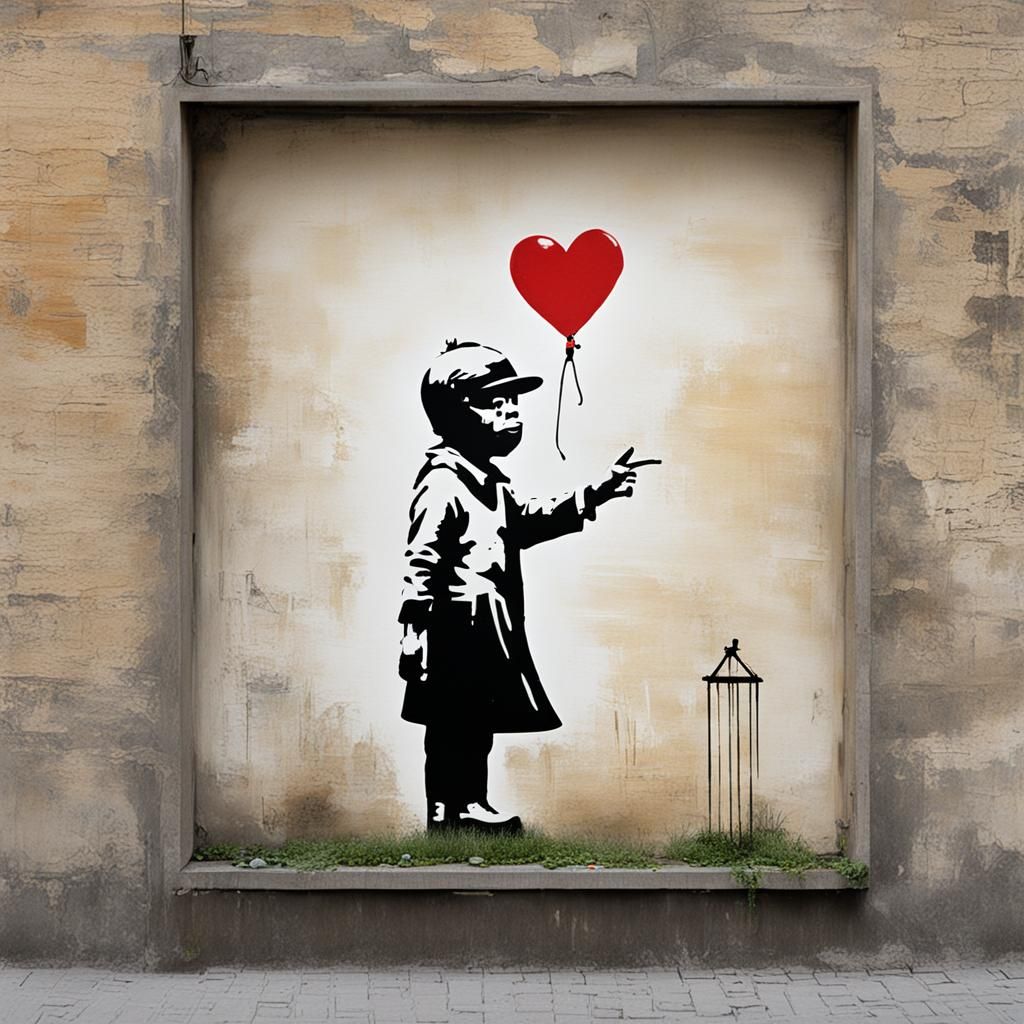 No-Theme Thursday in Style of The Artist Banksy