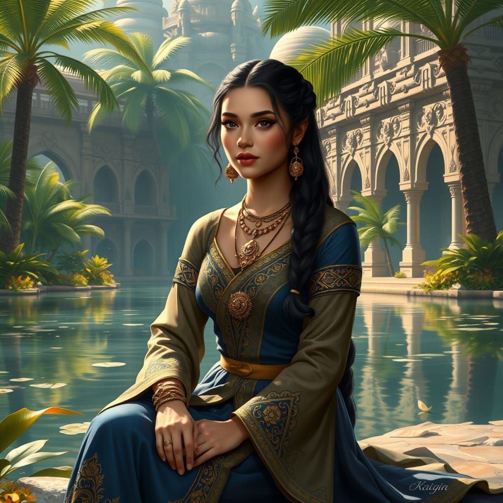 Serene Beauty in a Forgotten Era