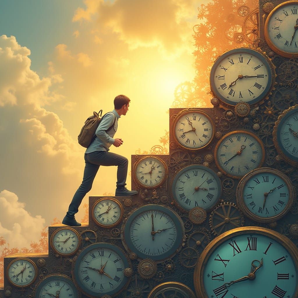 Climbing the Clockwork Staircase to Productivity