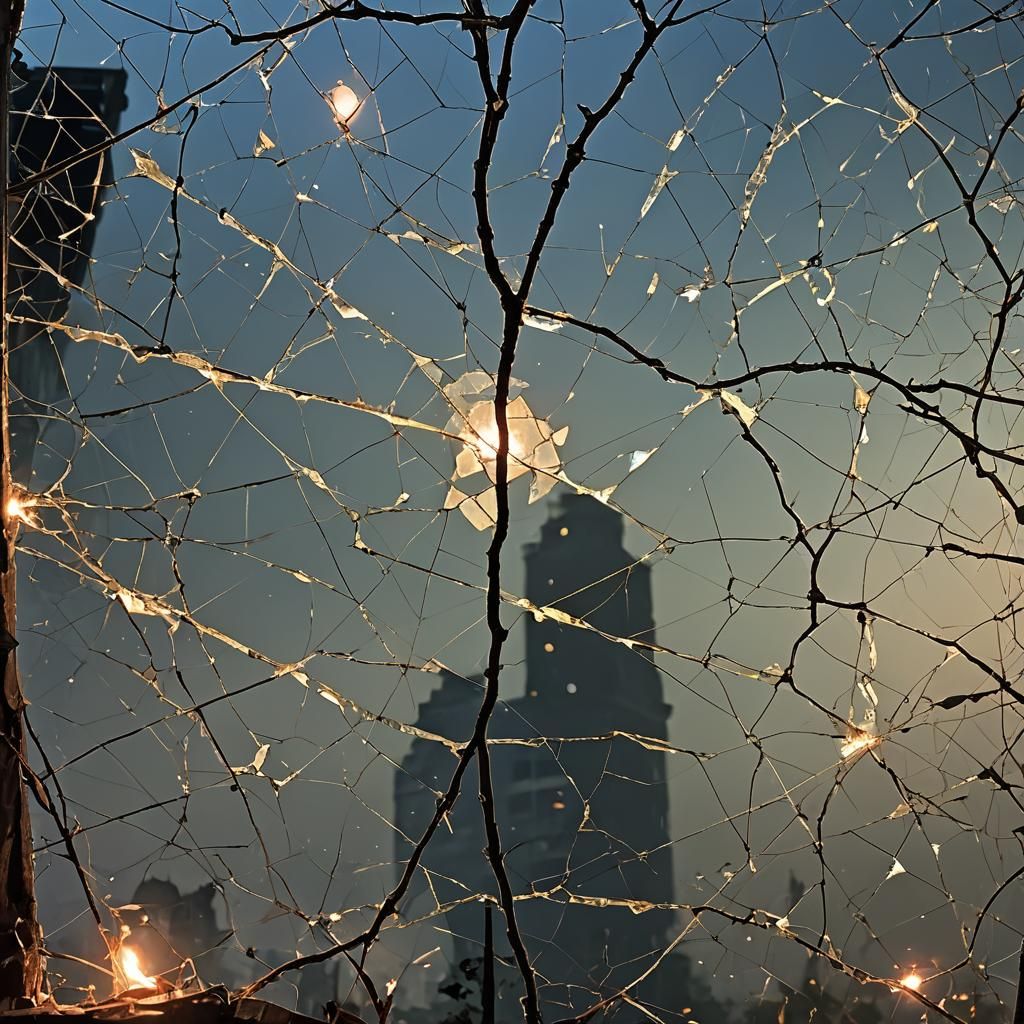 Fantastical Matte Painting of a Soul's Journey