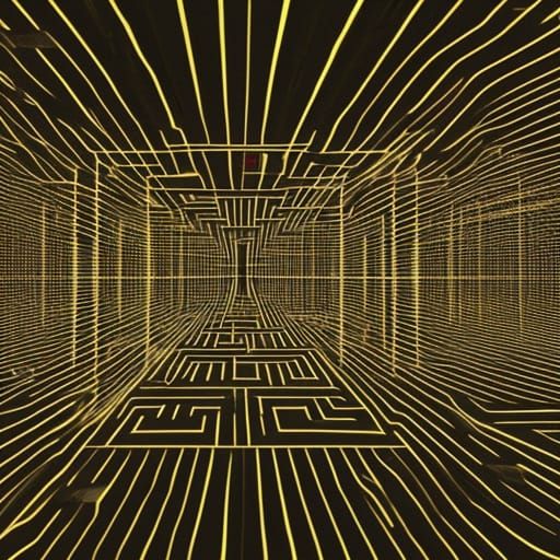 Digital Maze: Exploring Liminal Spaces