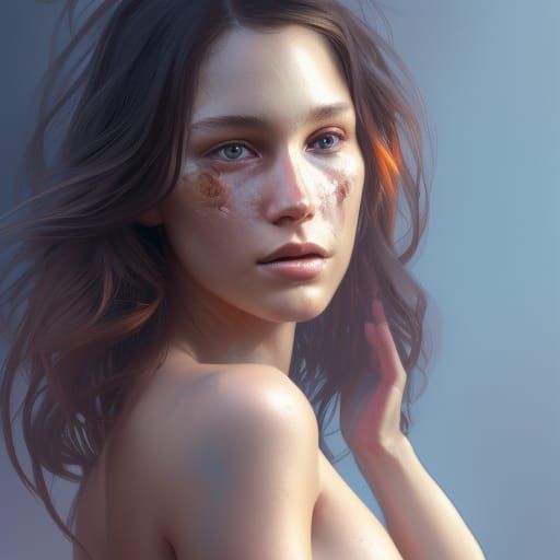 Detailed Portrait with Dynamic Lighting in Unreal Engine