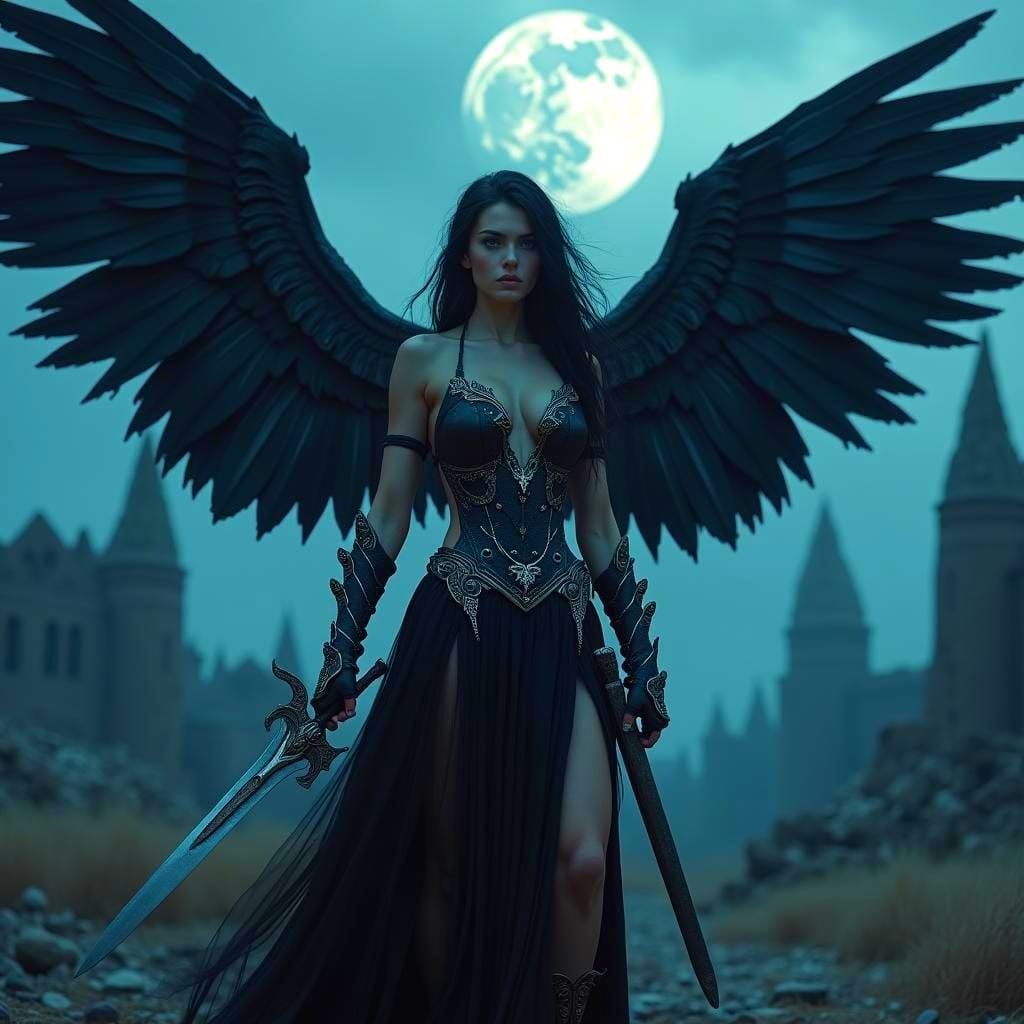Grimdark Fantasy Angel (1)