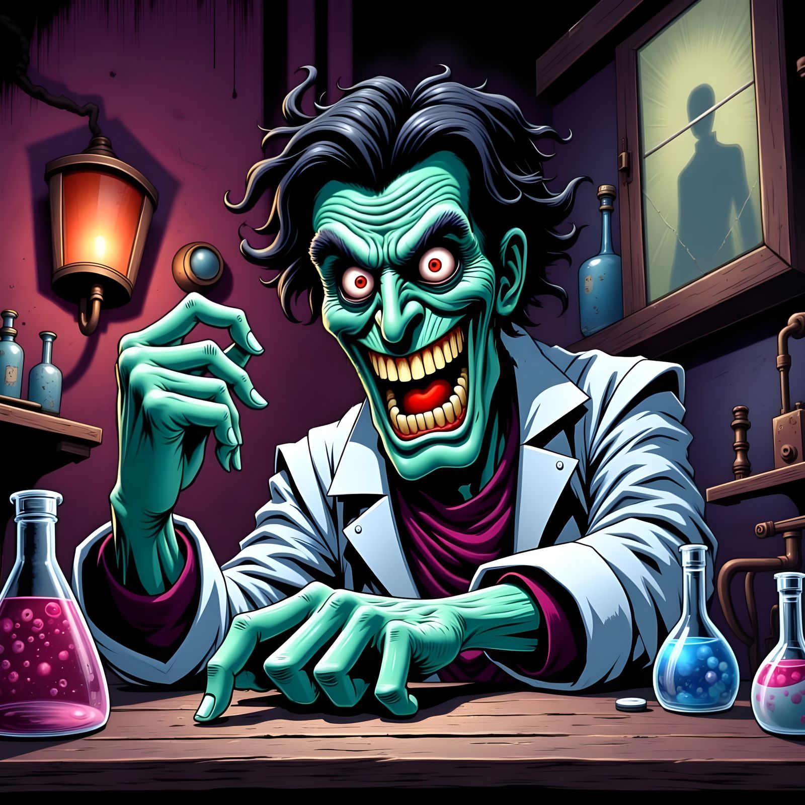 Evil Dr. Frankenstein Plots in Chaotic Lab