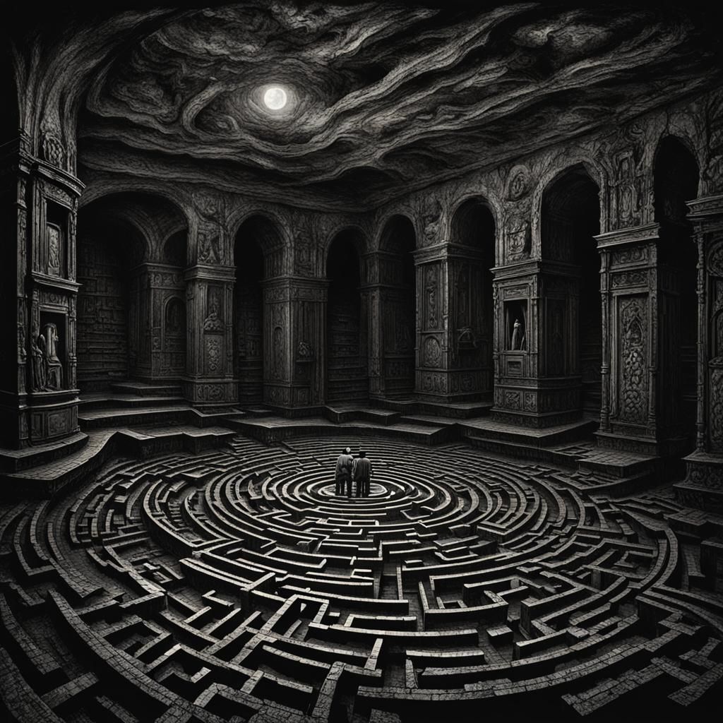 Abyssal Asylum: A Twisted Labyrinth of Darkness