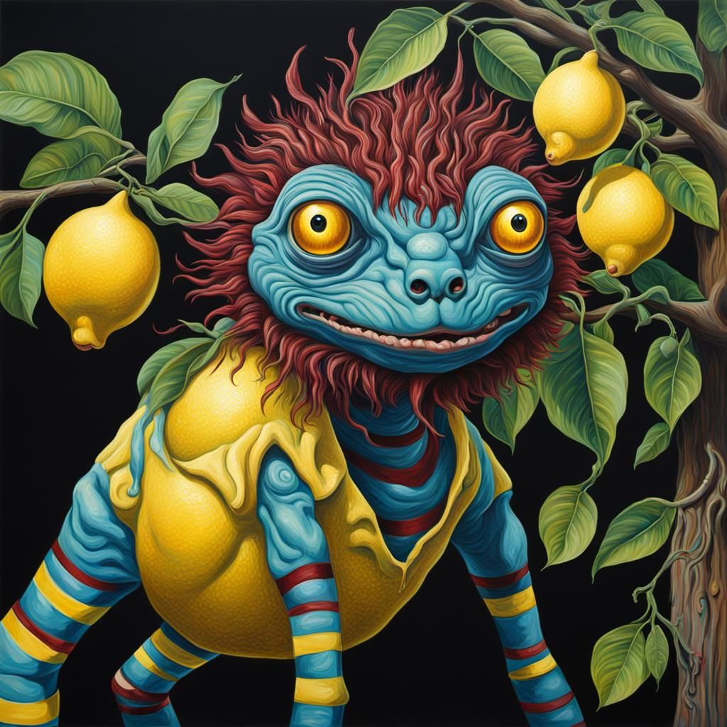 Lemon tree monster