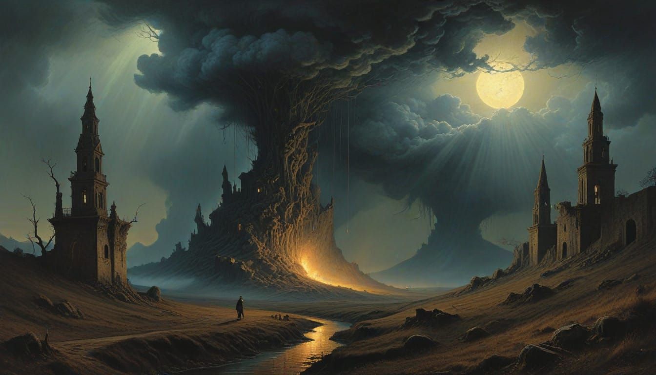 Ethereal Souls Navigate Purgatory's Twilight Realm