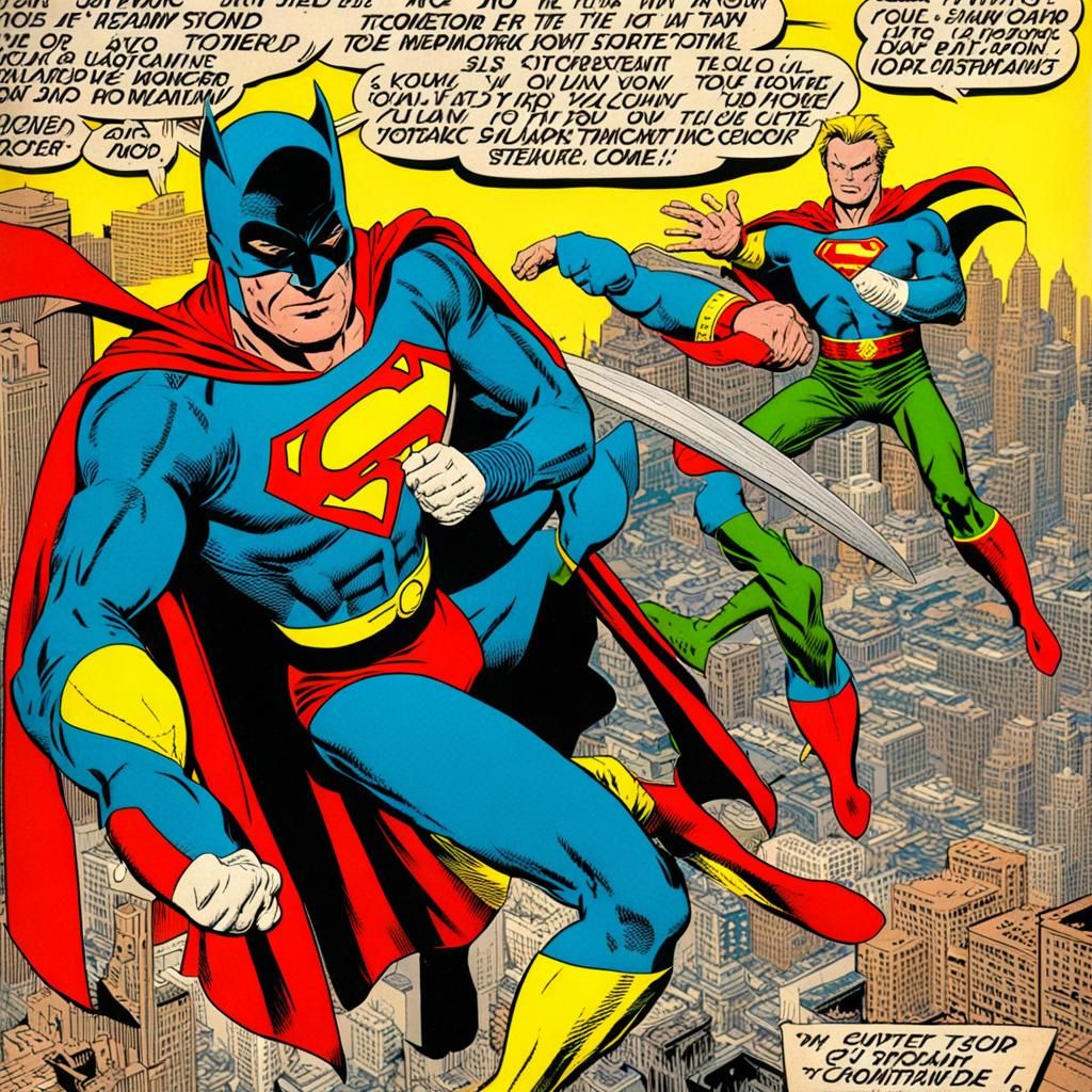 Sting in Comic Book Art Style