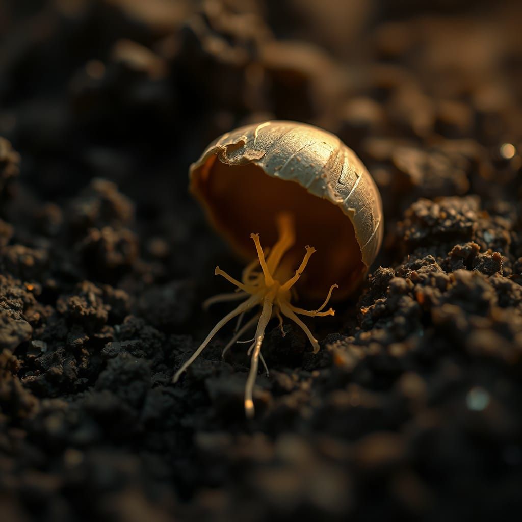 Seed Awakening: A Close-Up of New Life